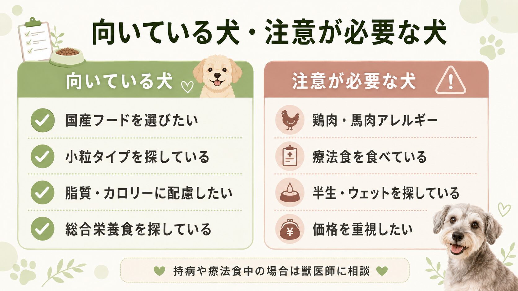 ミシュワンシニア犬用プレミアムフードの購入前に原材料や価格を確認するイメージ画像