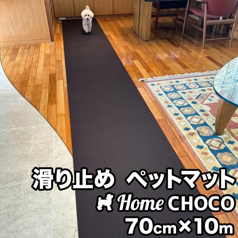 HOME CHOCO IIIの愛犬用ロングマットを廊下に敷いた様子