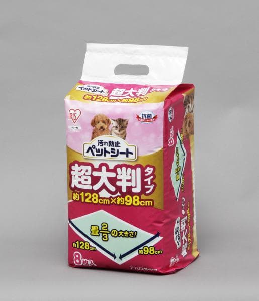アイリスオーヤマ 汚れ防止ペットシート 超大判タイプの商品パッケージ