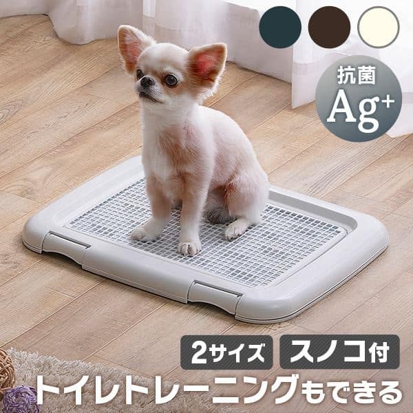 アイリスオーヤマ フチもれしにくいトレーニングペットトレー FTT-635の商品画像